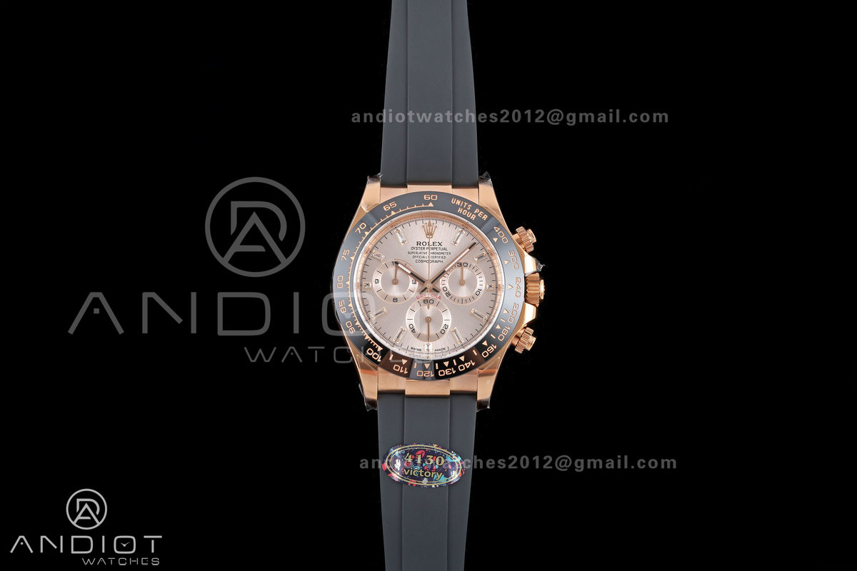 Daytona 116515 VF 1:1 Best Edition 904L Steel RG Crystal Dial on Oysterflex Strap DD4130